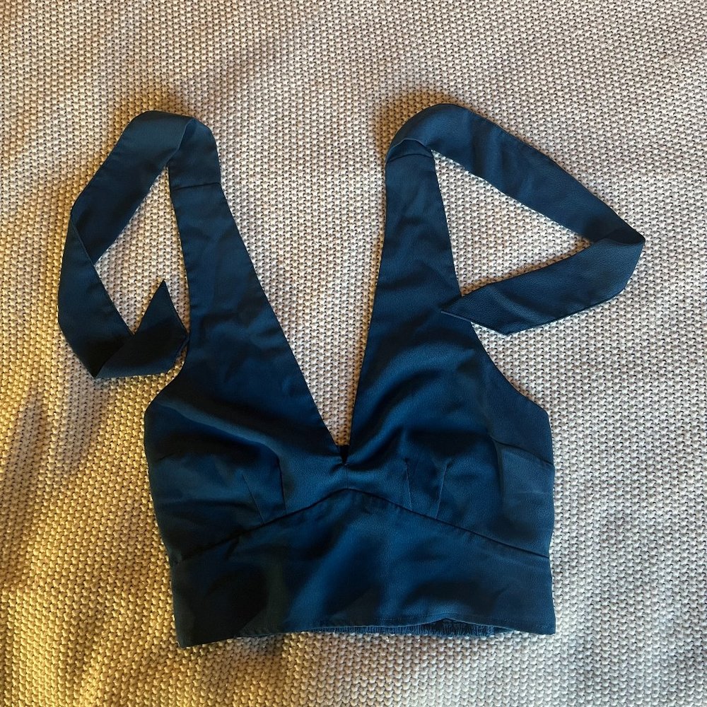Abercrombie Cropped Halter Top